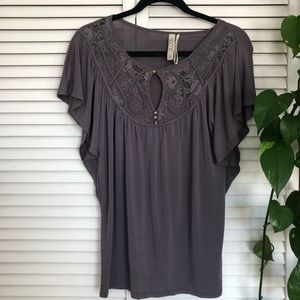 Kische Purple blouse, size S